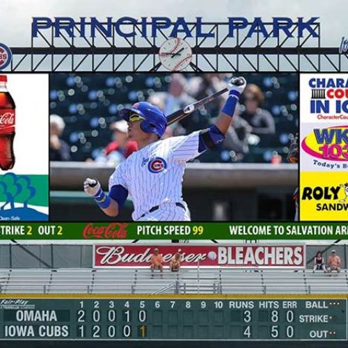 milb sportrons cubs principal field sportrons